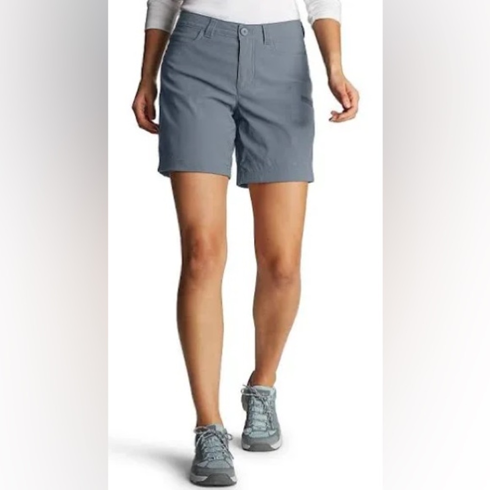 Eddie Bauer Slate Blue Women's Outdoor Shorts